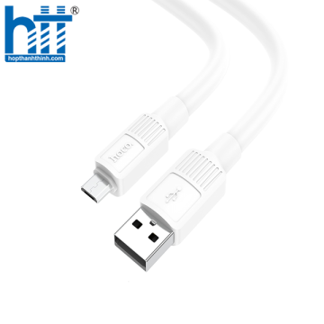 Cáp Sạc X84 Micro Solid charging data cable 1M, 2.4A (Trắng)