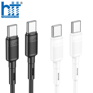 Cáp Sạc X83 Type-C To Type-C Victory 60W charging data cable 1M, 60W, 20V 3A (Trắng)