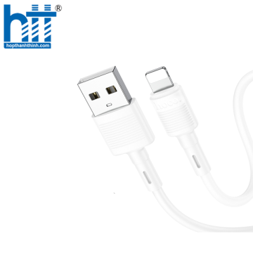 Cáp Sạc X83 Lightning Victory charging data cable 1M, 2.4A (Trắng)
