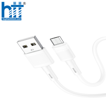 Cáp Sạc X83 Micro Victory charging data cable 1M, 2.4A (Trắng)