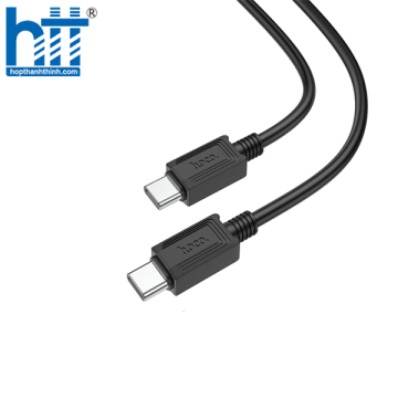 Cáp Sạc X73 Type-C To Type-C 60W charging data cable 1M, 60W, 20V/3A (Đen)