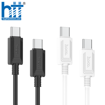 Cáp Sạc X73 Type-C To Type-C 60W charging data cable 1M, 60W, 20V/3A (Đen)