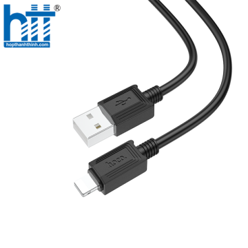 Cáp Sạc X73 Lightning charging data cable 1M, 2.4A (Đen)