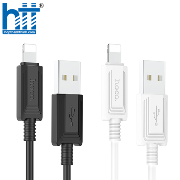 Cáp Sạc X73 Lightning charging data cable 1M, 2.4A (Đen)