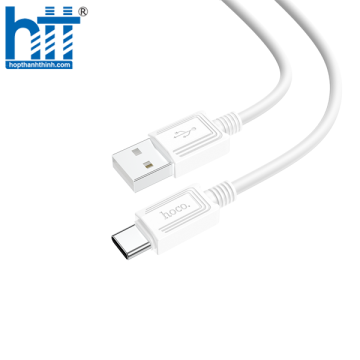 Cáp Sạc X73 Type-C charging data cable 1M, 3A (Trắng)