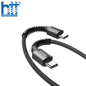 Cáp Sạc X71 Especial 60W charging data cable Type-C To Type-c 1M, 60W, 3A (Đen)