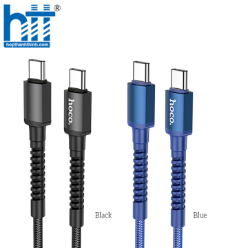 Cáp Sạc X71 Especial 60W charging data cable Type-C To Type-c 1M, 60W, 3A (Đen)