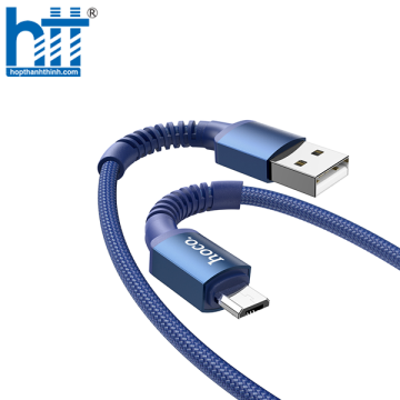 Cáp Sạc X71 Especial charging data cable for Micro 1M, 2.4A (Xanh)