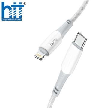 Cáp Sạc X70 Ferry PD charging data cable Lightning 1M, PD20W (Trắng)