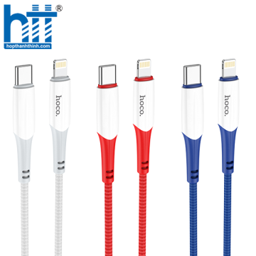 Cáp Sạc X70 Ferry PD charging data cable Lightning 1M, PD20W (Trắng)