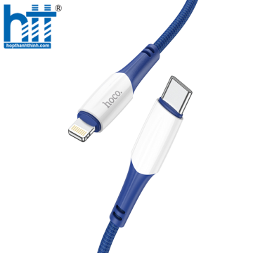 Cáp Sạc X70 Ferry PD charging data cable Lightning 1M, PD20W (Xanh)