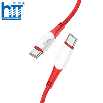 Cáp Sạc X70 Ferry 60W charging data cable Type-C To Type-C 1M, 60W, 3A (Đỏ)