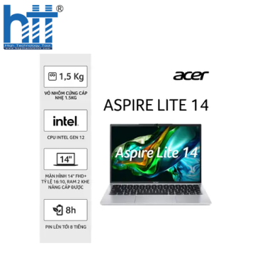 Laptop Acer Aspire Lite 14 51M 36MH i3 1215U/8GB/256GB/Win11 (NX.KTVSV.001)