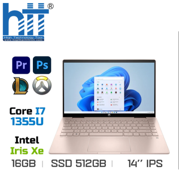 Laptop HP Pavilion X360 14-ek2024TU 9Z2V6PA (Intel Core 5 120U | 16GB | 512GB | 14 inch FHD | Cảm ứng | Win 11 | Vàng)