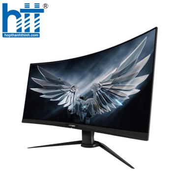 Màn hình Gaming Gigabyte Aorus CV27F (27 inch/FHD/VA/165Hz/1ms/350cd/m²/DP+HDMI/Màn hình cong)