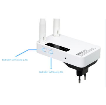 Thiết bị mở rộng sóng Totolink Wi-Fi băng tần kép EX1200 V2