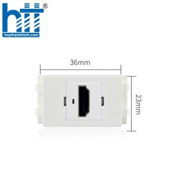 Nhân HDMI âm tường, PicoLink PLHD180 chân thẳng chuẩn wide
