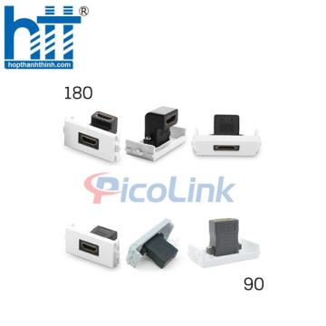 Nhân HDMI âm tường chuẩn wide chân gập 90 độ Panasonic, Picolink
