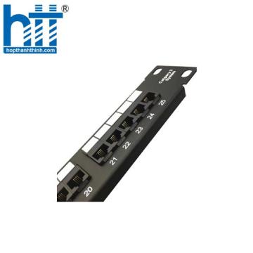 Patch Panel RJ11 Cat3 25 port ful nhân liền 