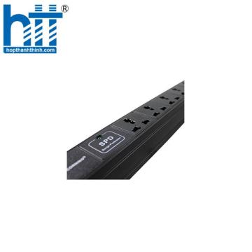 Thanh nguồn PDU Đa năng 6 ổ cắm 10A dùng cho tủ mạng 