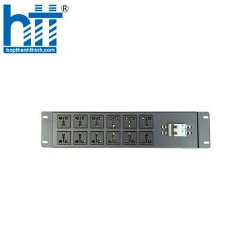 Thanh nguồn PDU Đa năng 12 ổ cắm 32A dùng cho tủ mạng C19 