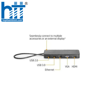 Bộ phụ kiện HP USB-C Mini Dock – 1PM64AA