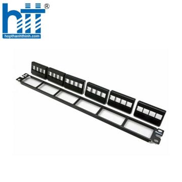 Patch panel 24 port Panduit – NKFPL24 (có nhãn dán)