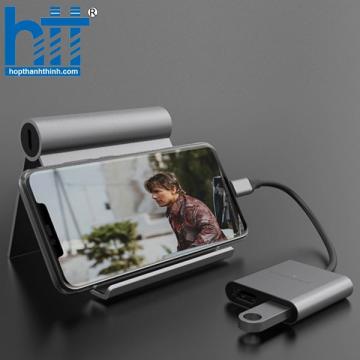 Cổng chuyển đổi Hyperdrive 3-in-1 4k HDMI Hub USBC (HD259A)