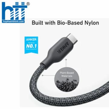 Cáp Type C to Type C Anker 543 Dài 0.9m 240W (Bio-Braided) - A80E5